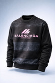 دورس مشکی پنبه ای طرح BALENCIAGA