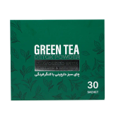 پودر عصاره چای سبز دارچینی با کنگرفرنگی الن بیوتی بسته 30 عددی